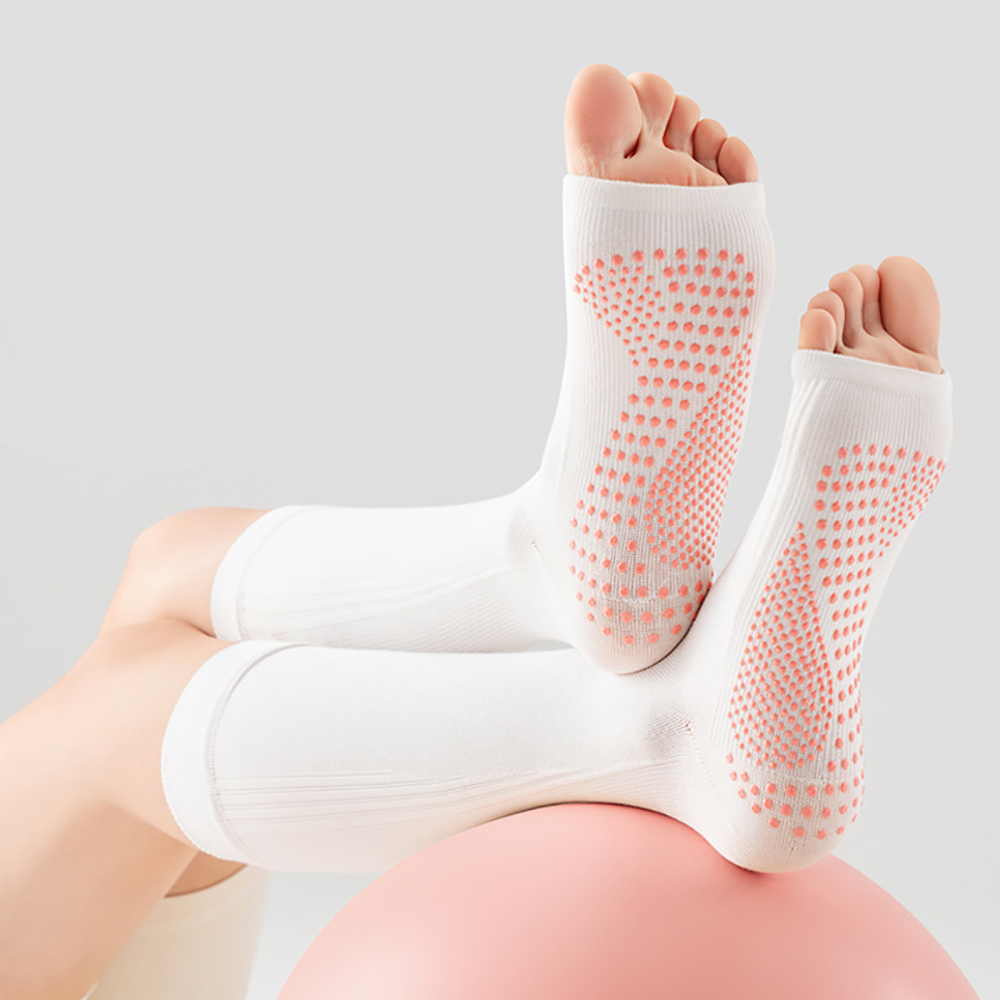 Professional  Open-toe Yoga So - Compression Sleeve Calf recension och pris