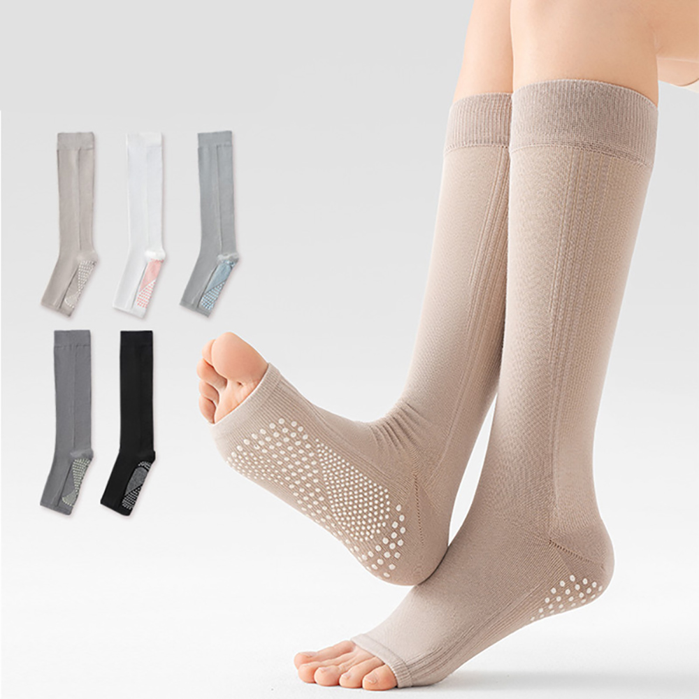Professional  Open-toe Yoga So - Compression Sleeve Calf recension och pris