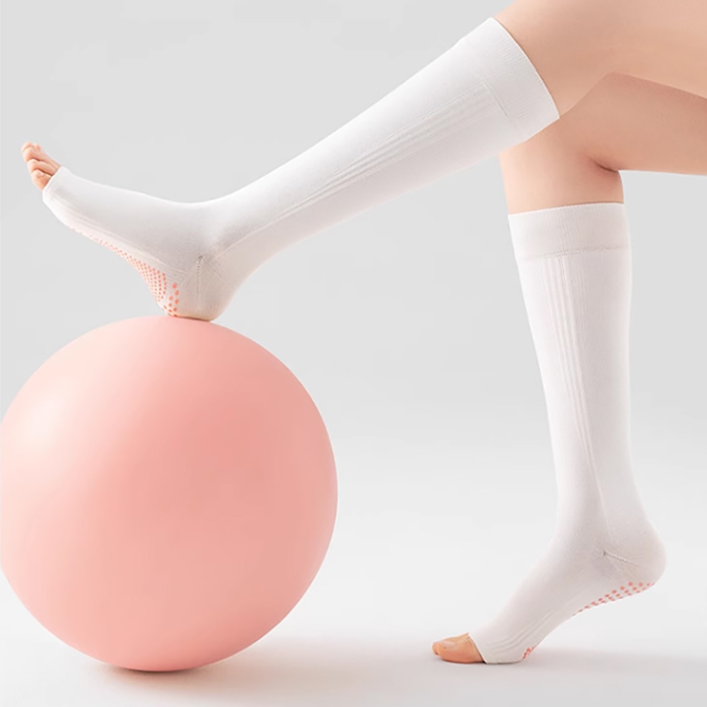 Professional  Open-toe Yoga So - Compression Sleeve Calf recension och pris