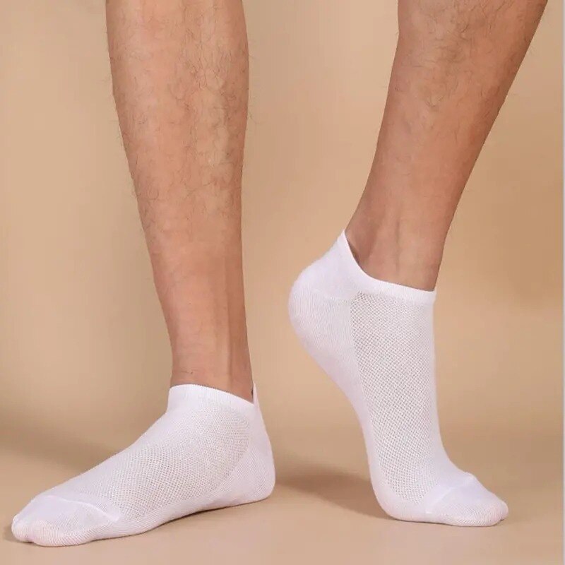 10 Pairs Unisex Casual Plain C - Ankle Sock Low Cut recension och pris